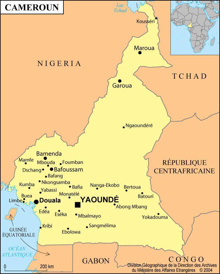 présentation du cameroun